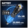 Rechargeable Flashlights High Lumens, 20,000 Lumens, Super Bright Tactical LED
