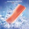 Ahvqevn Pure Copper Heatsink 100X50X15mm Skiving Fin Heatsink Radiator for