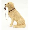 The Leonardo Collection Sitting GOLDEN LABRADOR Dog OrnamentFrom The Walkies