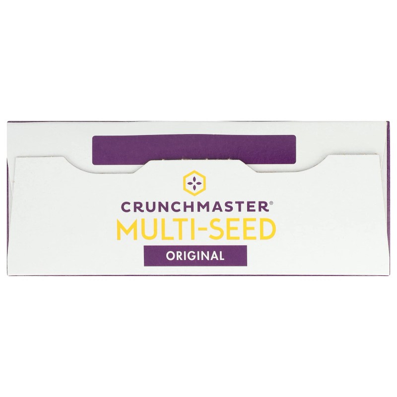 Crunchmaster CRACKER No Hydrogenated Fats No High Fructose Corn Syrup
