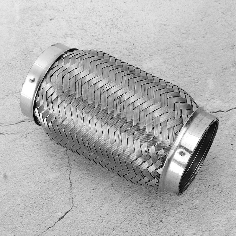 Stainless Steel Flexible Exhaust Stub Internal Corrugated Pipe 2.5in x