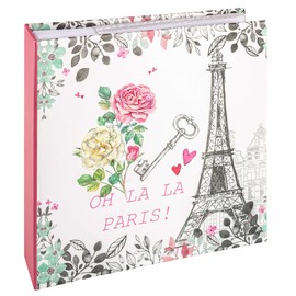 walther design Photo Album 200 Photos 10 x 15 cm Memo Slip-in Album Oh la la ME-607