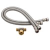 Speakman A-HOSES Commander Set of Faucet Flex Hoses, Chrome