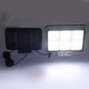 Solar Light Rotatable Panels Rechargeable Battery Motion Sensor Function Waterproof