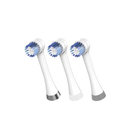 Waterpik Triple Clean Brush Heads Replacement Brush Heads for Complete Care Electric Toothbrushes 3 Pack (OTRB-3EW)