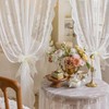 Uoocg Curtain Tie Backs Bow White Curtain Straps Adjustable Curtain