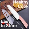 Rynal Ceramic Knife Santoku Knife Meats Fruits Vegetables Knife -