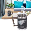 Stainless Steel Liner Mug Resin Decorative Hand Painted Beer Cup