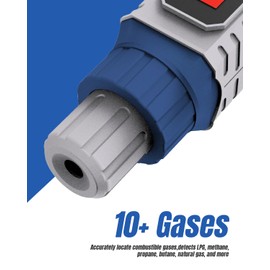 APOWER Natural Gas Leak Detector with Audible & Visual Alarm, Portable Sniffer to Locate Combustible Sources Like Methane, Propane for Home