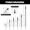 6PCS High-Magnetic Screwdriver Bits, 25–150 mm Anti-Slip Set for Impact