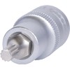 KS Tools 1/2 Inch Bit Socket XZN, M6, 55 mm,