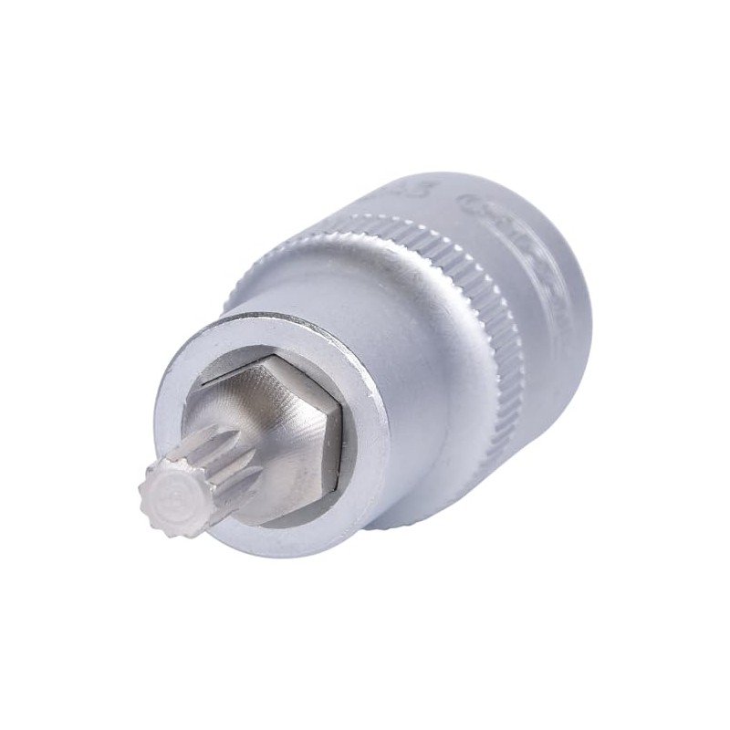KS Tools 1/2 Inch Bit Socket XZN, M6, 55 mm,