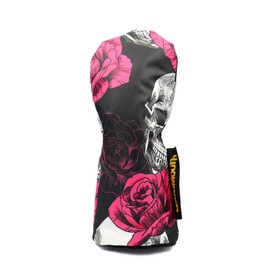 Loudmouth Golf Headcover Utility Mens Womens LM-HC0020/UT/Loudmouth/LM-HC0021/UT (297 Skull Rose)