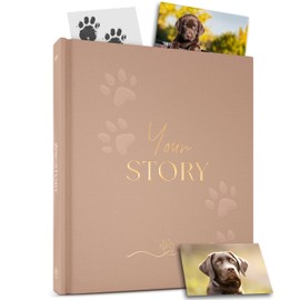 New Puppy Gift – Dog Memory Book & Keepsake Photo Album | Gift for New Puppy Owners, Dog Lovers & Pet Parents | Puppy Scrapbook & Dog Mom Memory Journal