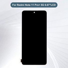 E-YIIVIIL TFT Display Compatible with Redmi Note 11 Pro+ 5G 21091116UG 21091116UC (No Frame) 6.67 Inch LCD Display Touch Screen Assembly with Tools (Not Support Fingerprint)