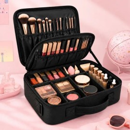 아띠꼴로 정리끝판 대용량 화장품 파우치 여행용 메이크업 뷰티 가방 Large Capacity Cosmetic Pouch - Travel Makeup Beauty Bag