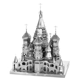 Metal Earth Premium Series Saint Basil's Cathedral 3D Metal Model Kit Fascinations