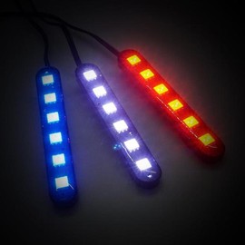 오토바이 LED싸이키 파박이 스트로브라이트 부품 꾸미기 초강력 Motorcycle LED Psyche Flash Strobe Light Decoration Part Ultra Strong