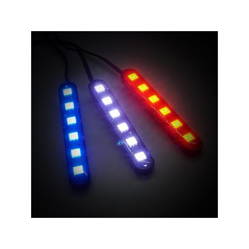 오토바이 LED싸이키 파박이 스트로브라이트 부품 꾸미기 초강력 Motorcycle LED Psyche