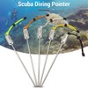 Scuba Diving Pointer Underwater Stainless Steel Tickle Stick with Lanyard