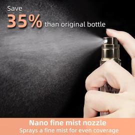 muilsae AD00PK Diamond Design Refillable Perfume Bottle 5ml, Portable and Leak-proof Perfume Atomiser, Perfume Dispenser for Women and Men (Pink)