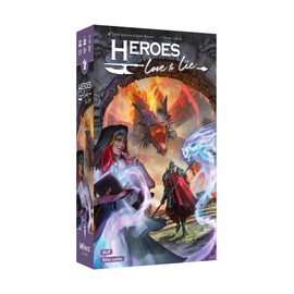 Blackrock Games Heros Love to Live - Card and Bluff Game - Tactical Mood Game for 2 to 5 Players - Ages 10+ - Deduction, Hidden Role, Reflection, Secret Identity - Unfriendly Games