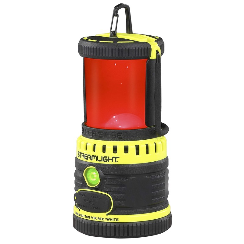 Streamlight 44945 Super Siege 1100-Lumen Rechargeable Outdoor Hand Lantern/Flashlight with
