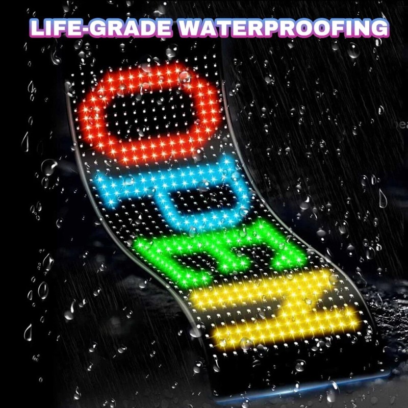 OPRAH 24"Truck Windshield Cars Devil Eyes Light Remote Smart Eye