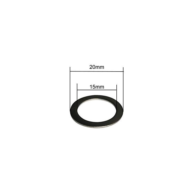Yuauy 20 x Pedal Washers 20mm x 15mm w/ 1mm