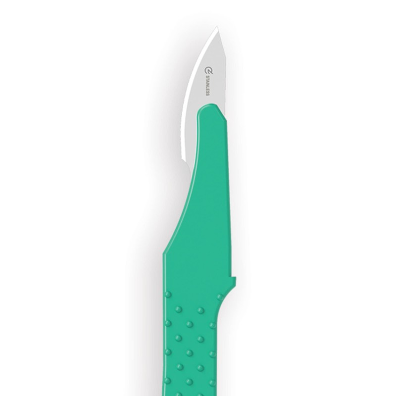 Gima Sterile Scalpels made of Rust-Proof Stainless Steel, ABS Handle,