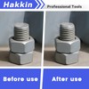 Hakkin 5Pcs Burr Removal Tool, Deburring External Chamfer Tool with