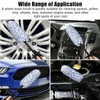 OJJ 2026 New 2pcs Long Handle Microfiber Wheel Brush Car