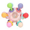 Baby Sensory Teething Toy Grasping Activities Bright Colors Silicone Soothes