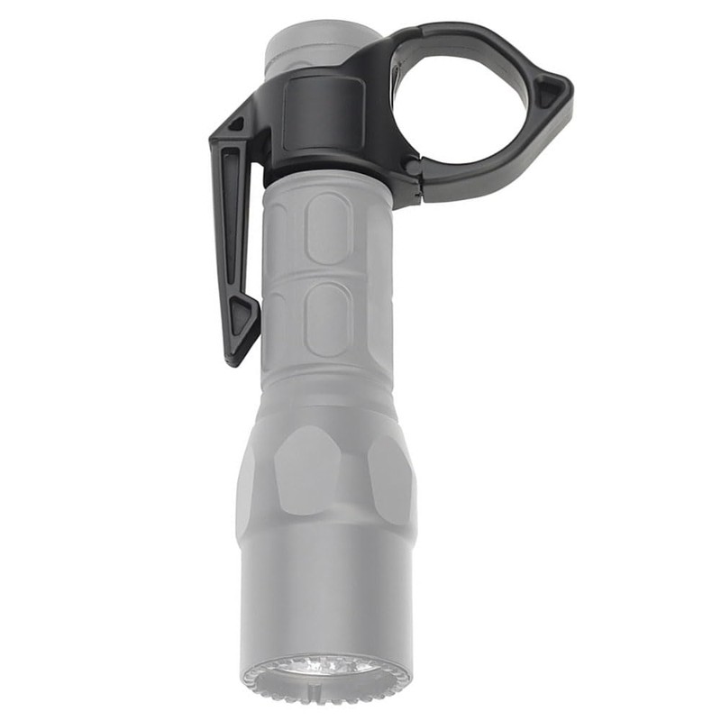 TAODAN Nylon Flashlight Carrying Ring with Aluminum Ring Rubber Ring