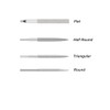 KAIAIWLUO Diamond Needle Files Set, 4 Pieces Mini Diamond Files,