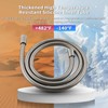 TRIPHIL Kink-free Silicone Shower Head Hose, 79" Extra Long Flexible