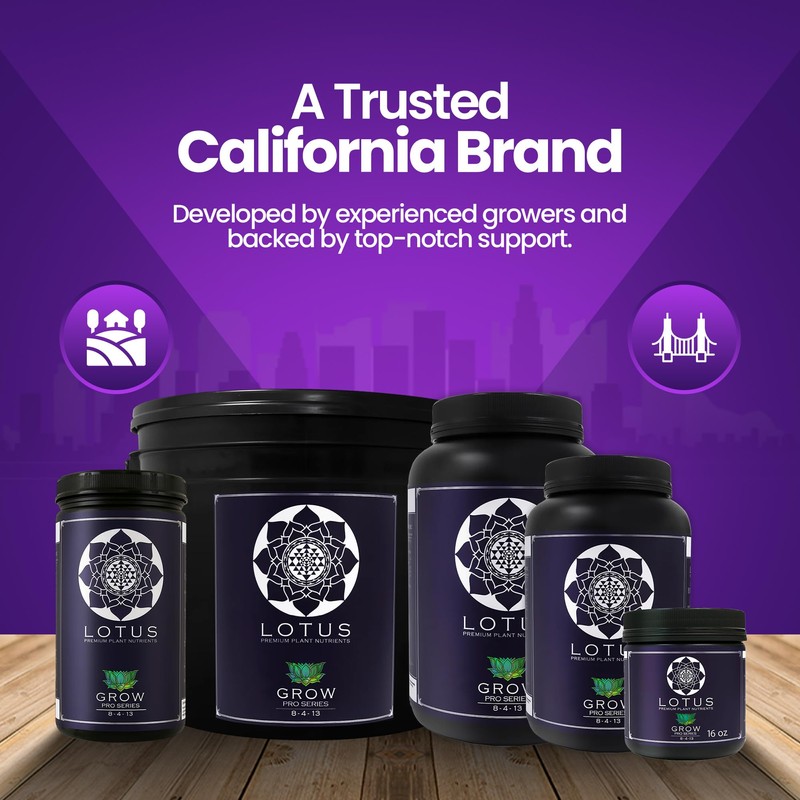 Grow Pro Series - Hydroponic Plant Nutrients and Fertilizer, Water