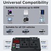 400W Power Inverter DC 12V to 110V AC Car Inverter