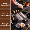 Sushi Making Kit, Delamu Upgrade 22 in 1 Sushi Maker