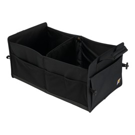 Carhartt Universal Collapsible Cargo Trunk Organizer, Portable Accessory Storage Organizer for Automotive, SUV, Trucks & Cars, Black, One Size