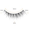 Musegetes 3D False Eyelashes Popular Black Natural Axis Soft Core