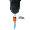 AUTOTOOLHOME 2 Pieces Quick Change Bit Holder Magnetic 1/4" Hex