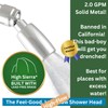 High Sierra's All Metal 2.0 GPM High Efficiency Low Flow