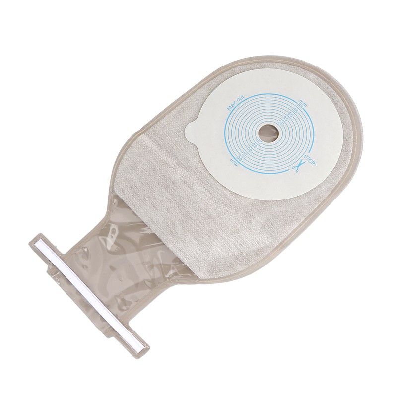 10pcs Colostomy Bag Disposable Adhesive One Piece Drainable Ostomy Pouch