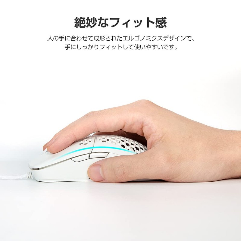 DELUX M700BU PMW3389 Gaming Mouse, Engineering, USB Wired, 2.4 oz