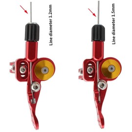 Bike Seatpost Dropper Remote Lever Bicycle Seatpost Remote Lever Shifter Universal Adjustable for Bike 22.2mm Red Dropper Bicycle