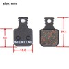 MEXITAL 2 Pairs of Bicycle Disc Brake Pads for Magura