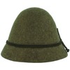 Faustmann Bavarian Men's Costume Hat Stopper Hat, olive