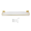 50cm Wall Mounted Bathroom Shelf Organizer Rack Muti Purpose Wall