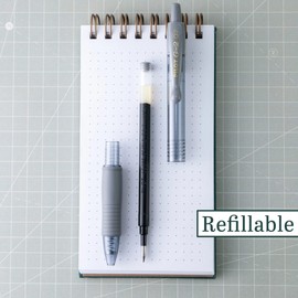 Pilot, G2 Premium - Bolgrafos de gel de punta fina de 0.028 in, color gris, paquete de 12                                                             